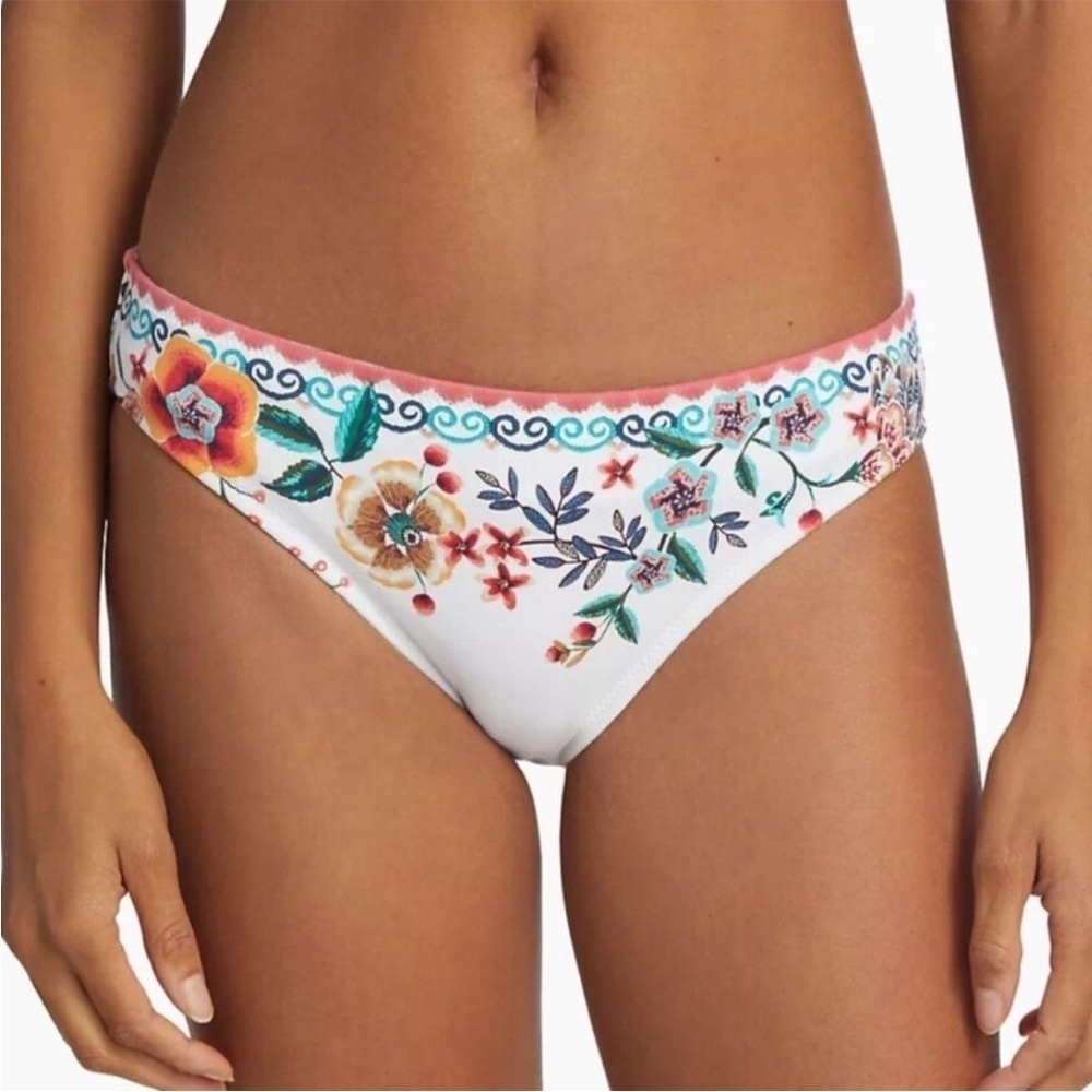 Johnny Was Ardella Hipster Bikini Bottom Size XXL NWT